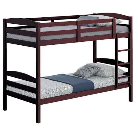 Twin over Twin Bunk Bed