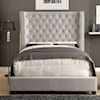 Furniture of America - FOA Rosabelle Cali. King Upholstered Bed