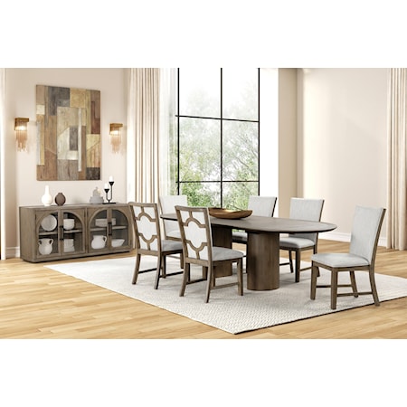 9-Piece Dining Table Set