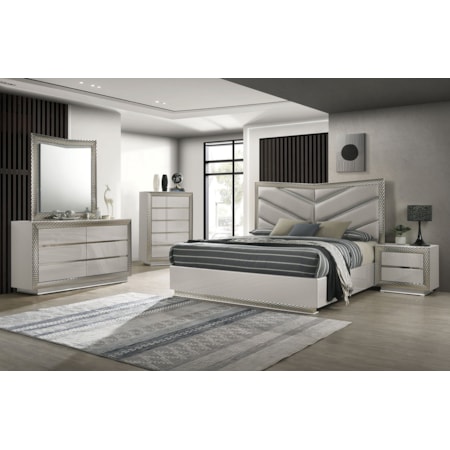 5 Pc. Queen Bedroom Set W/ 2Ns