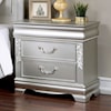 Furniture of America Alecia Two-Drawer Nightstand