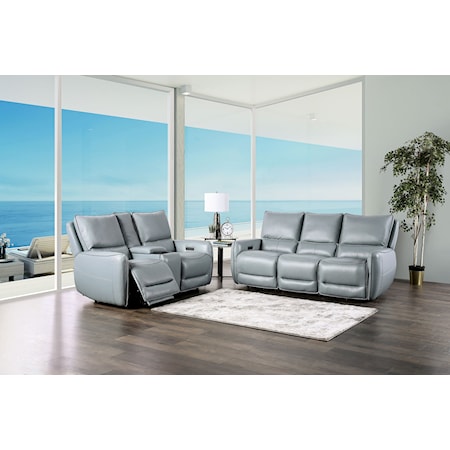 2-Piece Power Reclining Living Room Set