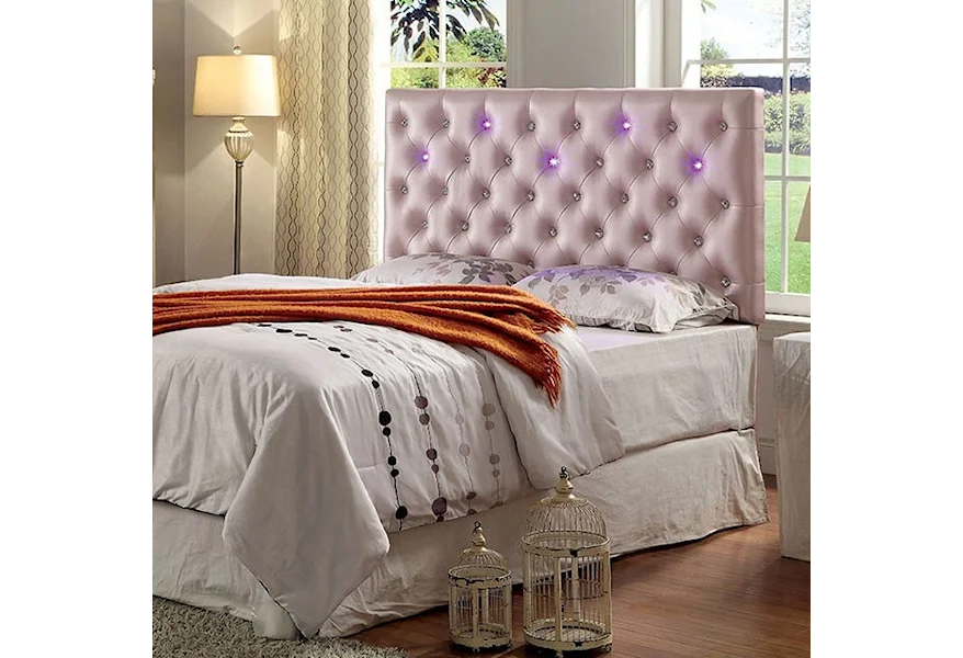 Aldebaran King Headboard by Furniture of America at Dream Home Interiors