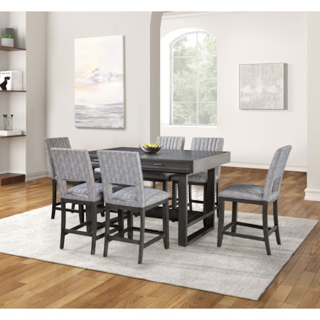 7-Piece Counter Height Table Set