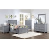 Furniture of America - FOA Castlile 5-Piece Twin Bedroom Set