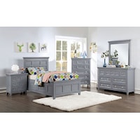 5-Piece Transtional Twin Bedroom Set