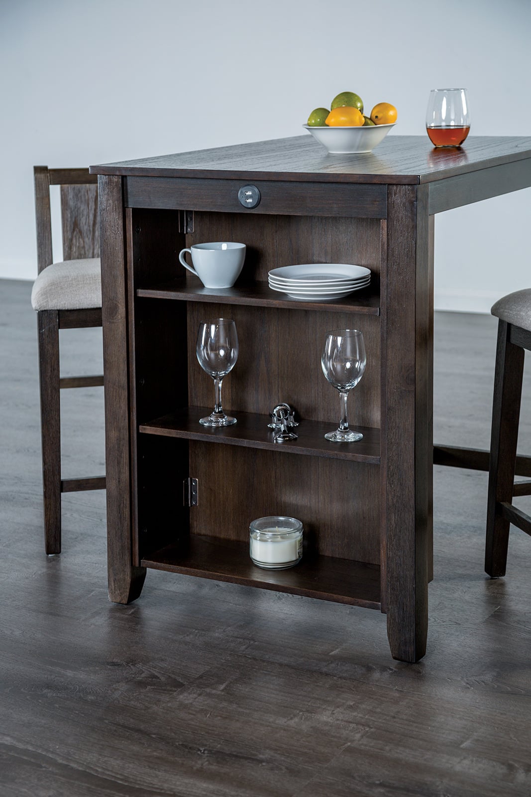 3-Piece Counter Height Table Set