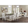 Furniture of America - FOA Auletta Dining Table with Trestle Base
