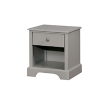 Nightstand With Lower Shelf