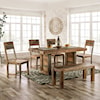 Furniture of America Galanthus Solid Wood Dining Chair