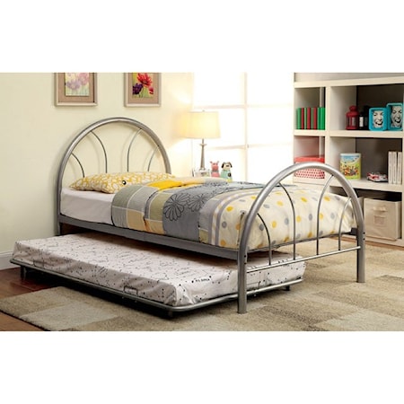 Youth Full Bed with Trundle