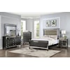 Furniture of America - FOA CALANDRIA California King Bed with Built-In Lighting