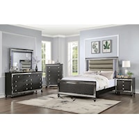 Contemporary 5-Piece Queen Bedroom Set with Chest