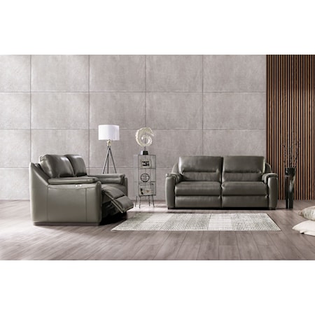 Power Sofa and Loveseat