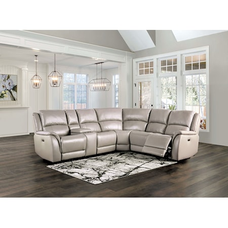 6-Piece Power Reclining Sectional Sofa