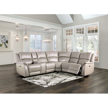 6-Piece Power Reclining Sectional Sofa