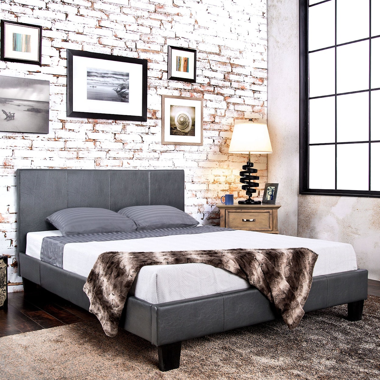 Furniture of America Winn Park King Bed
