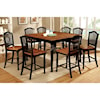 Furniture of America Mayville Counter Height Dining Table