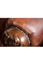 Furniture of America Palencia Traditional Chair with Carved Details