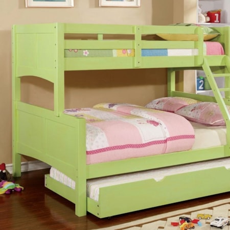 Youth Bunk Bed with Ladder 