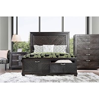 5 Pc. Queen Bedroom Set w/ Chest