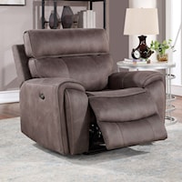 Transitional Power Glider Recliner