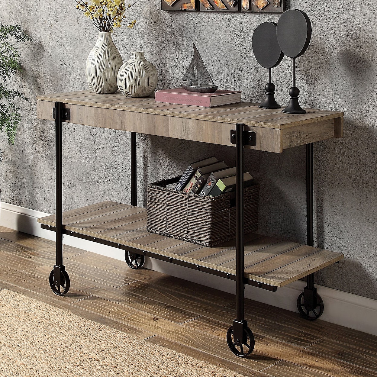 Furniture of America LOBB Sofa Table