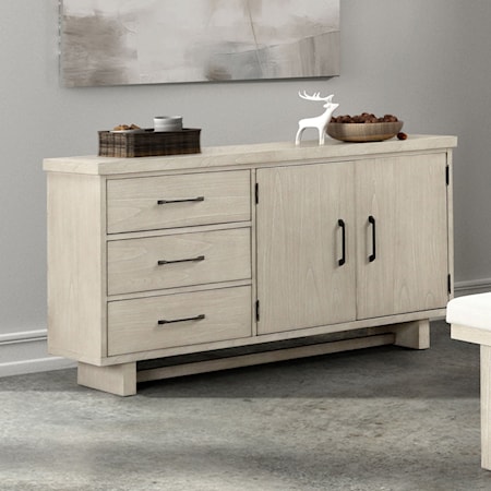 3-Drawer Sideboard with 2-Door