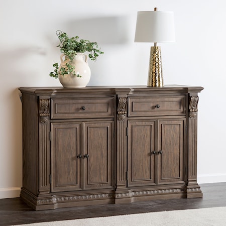 4-Door Sideboard with 2-Drawers