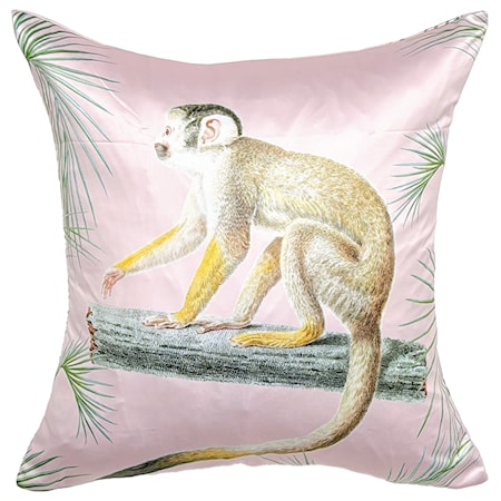 Pink Monkeys Pillow B