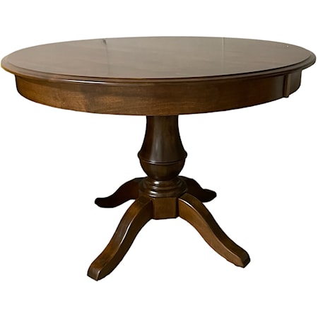 Wood Top 42" Round Table