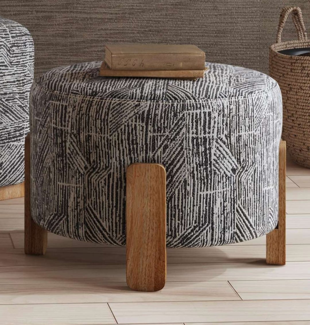 Jasper Accent Ottoman