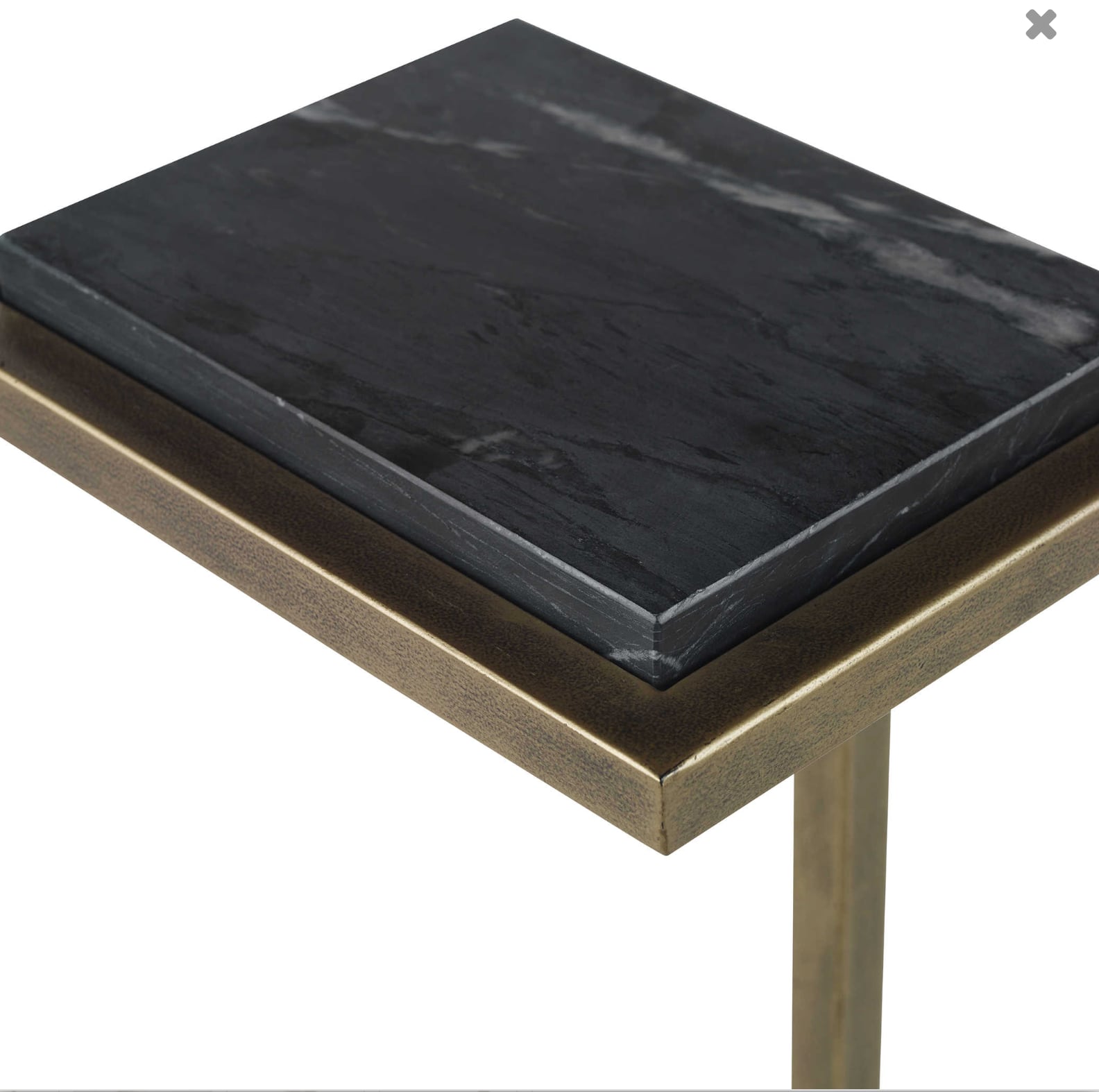 Uttermost White Label Accent Table