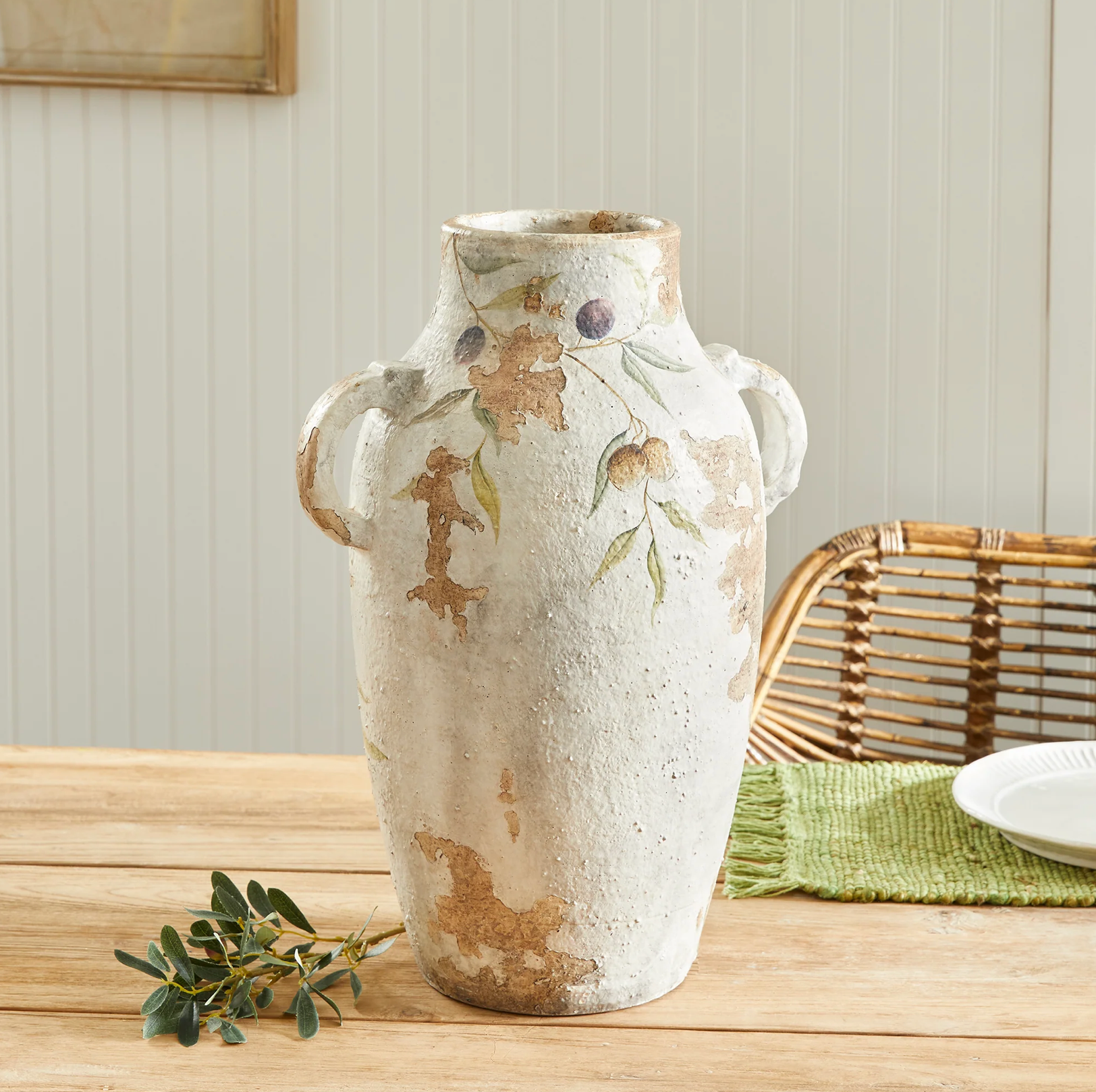 Sicilia Urn with Handles - Lg