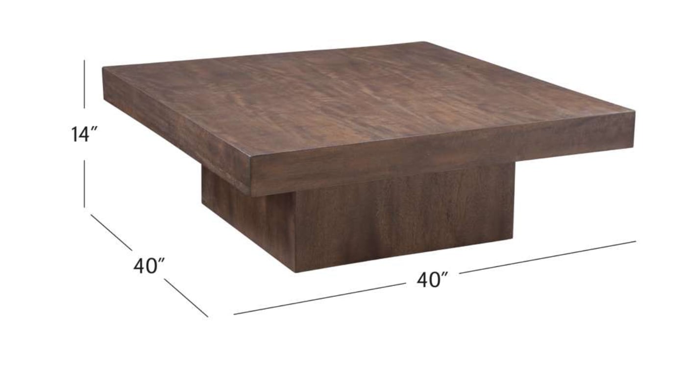 Padula Brown Cocktail Table