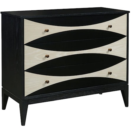 Contemporary Three Drawer Chest