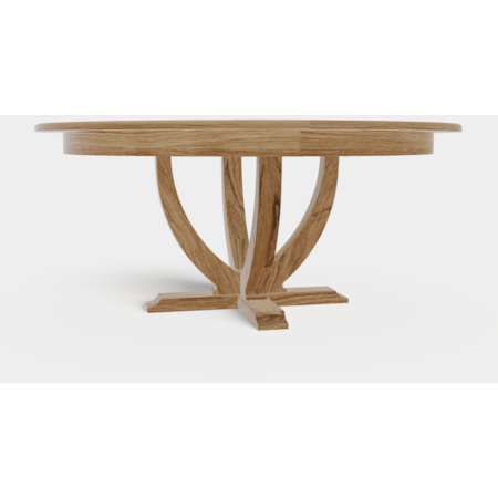 60x60 Oak Dining Table
