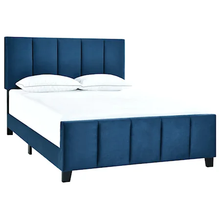 King Modern Channel Bed