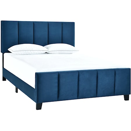 King Modern Channel Bed