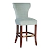 Fairfield Barstools Upholstered Barstool w/ Curved Back