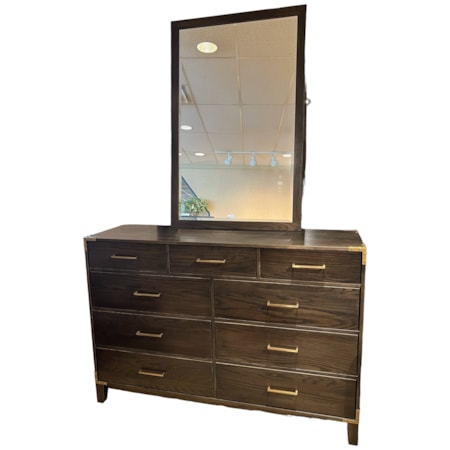 Saybrook Oak Mirror #5