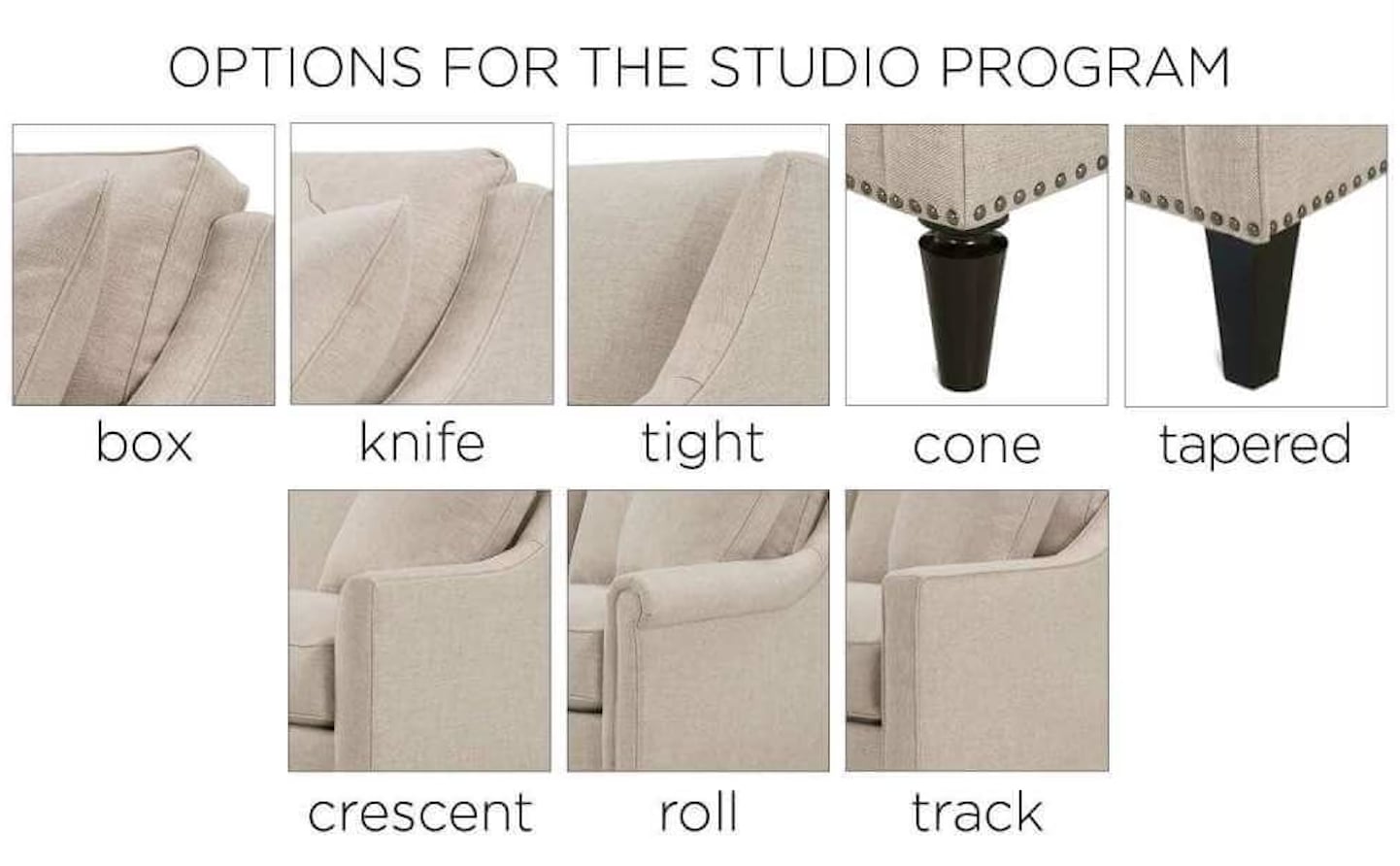 Rowe Studio Group Studio Sofa