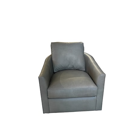 Astoria Leather Swivel Chair