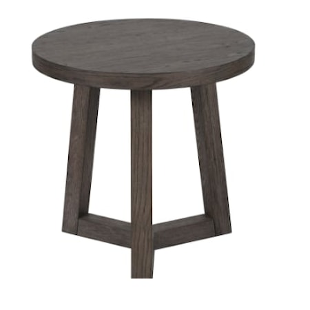 Round End Table