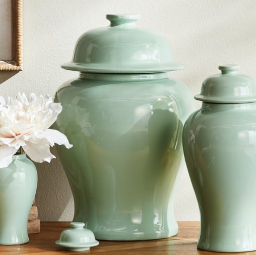 Napa Home & Garden Accessories Koa Lidded Mini Ginger Jar - Large