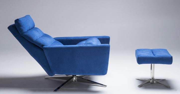 Cirrus Large Chair and Ottoman