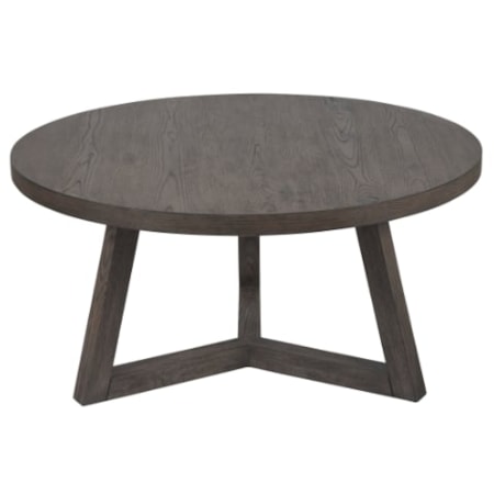 Large Round End Table