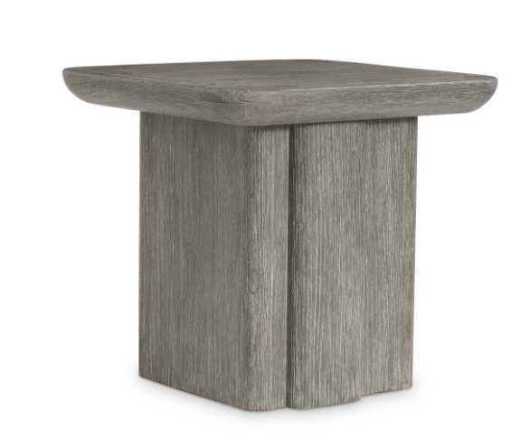 Bernhardt Monolith 26" Square Cap-Top End Table