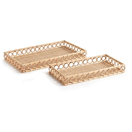 Ninette Rectangular Trays - Set of 2