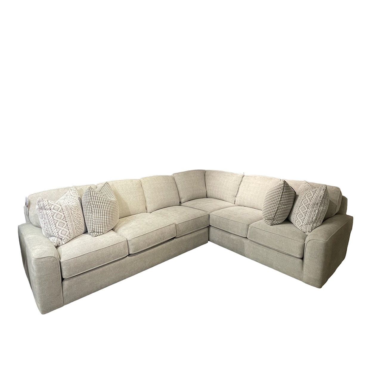 Smith Brothers Sectionals and More 8000 Series Two Piece Sectional